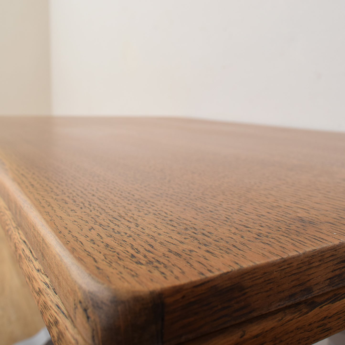 Painted Draw Leaf Table And Four Chairs
