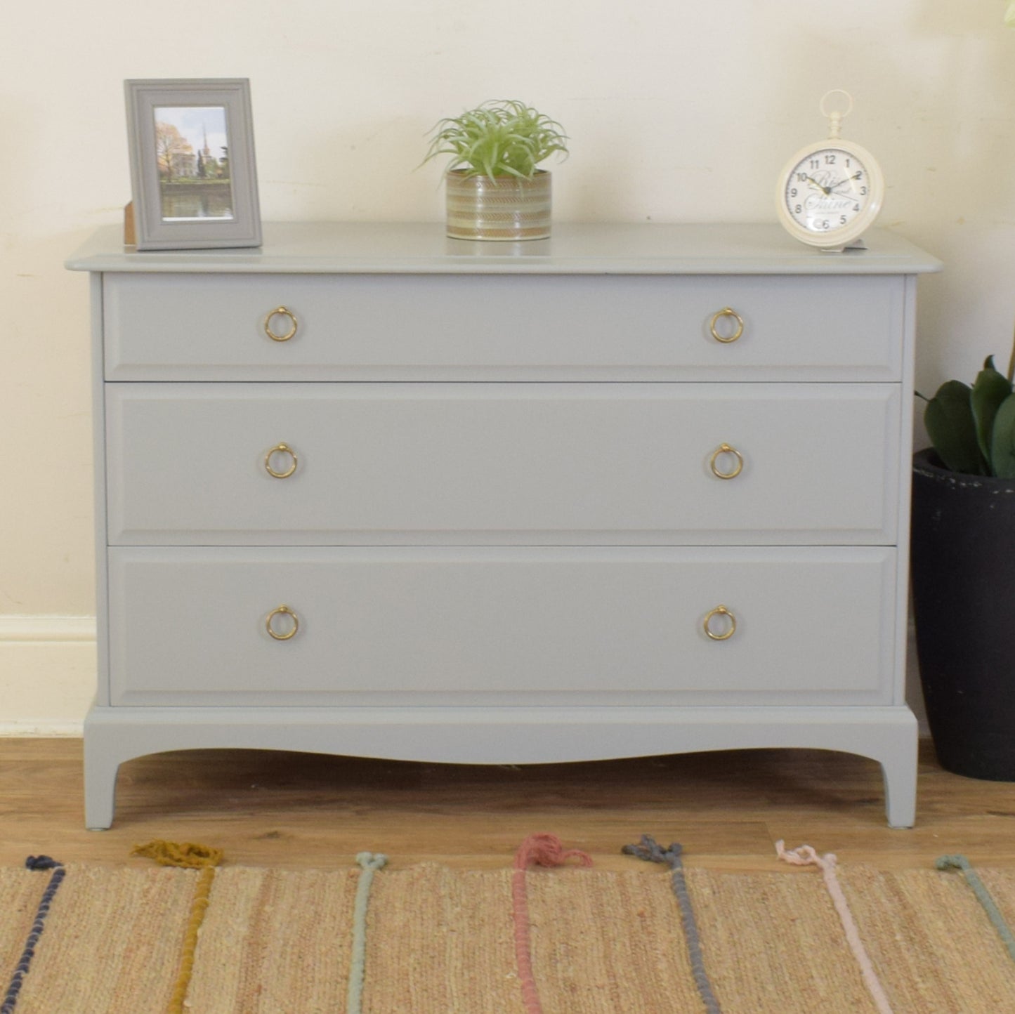 Stag Chest Of Three Drawers