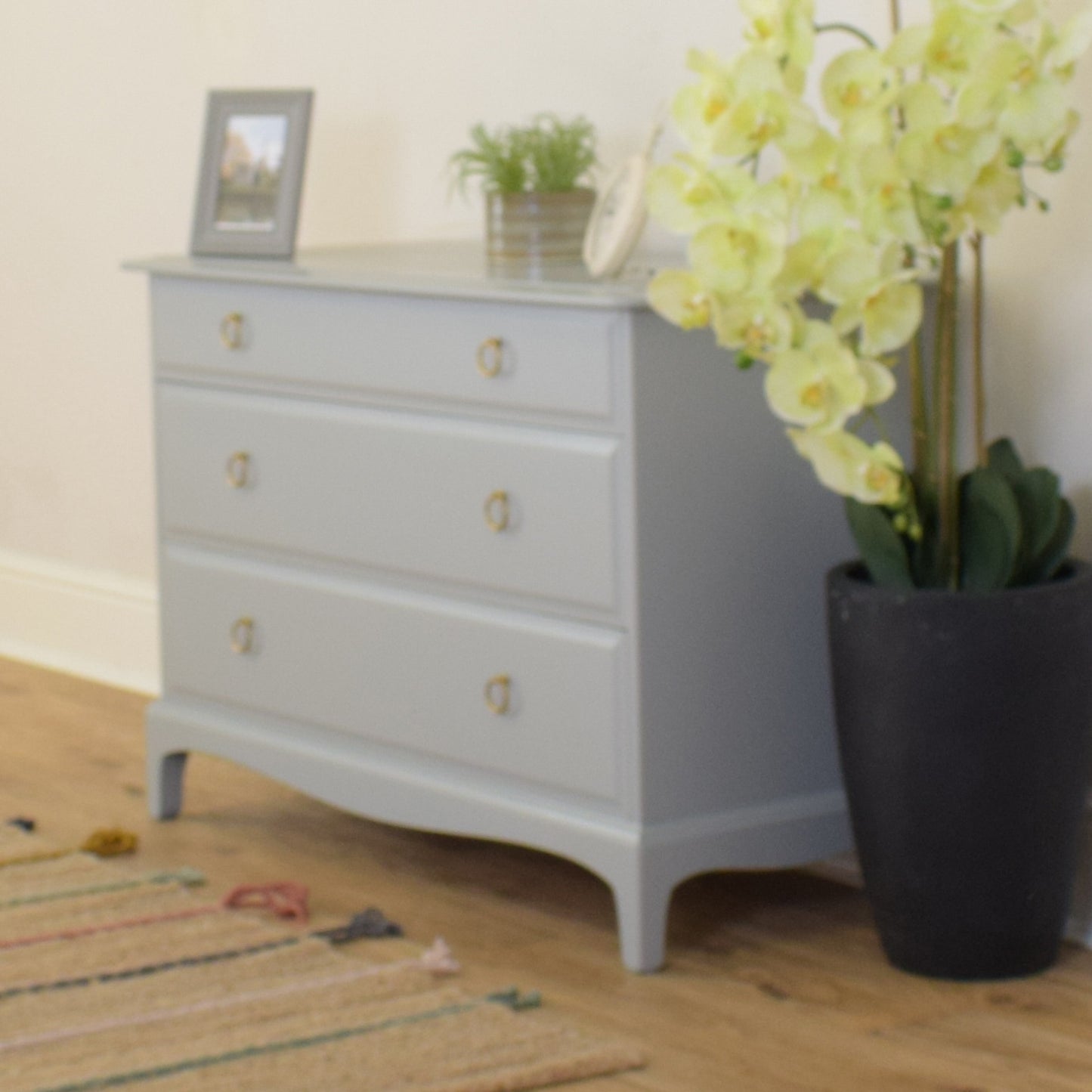 Stag Chest Of Three Drawers