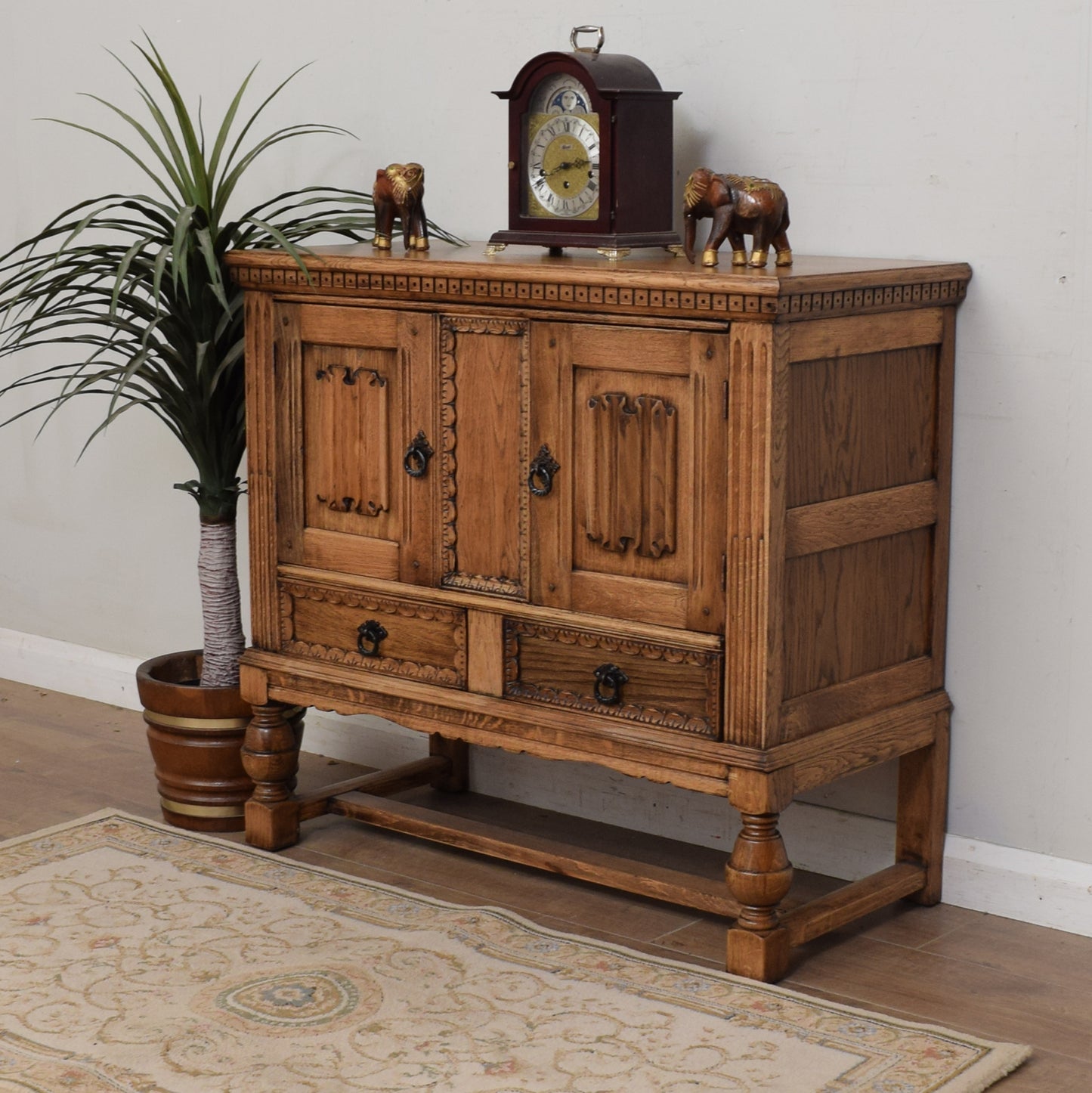 Restored Oak Sideboard