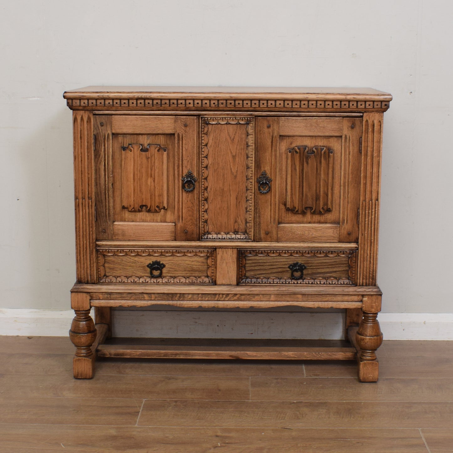 Restored Oak Sideboard