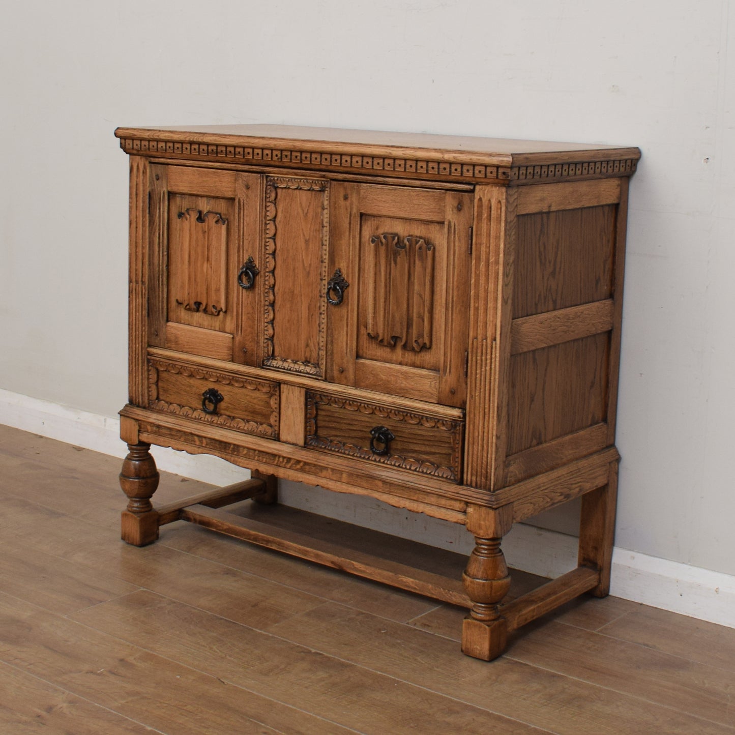 Restored Oak Sideboard