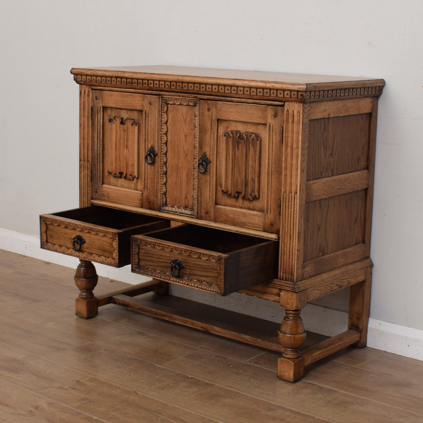 Restored Oak Sideboard