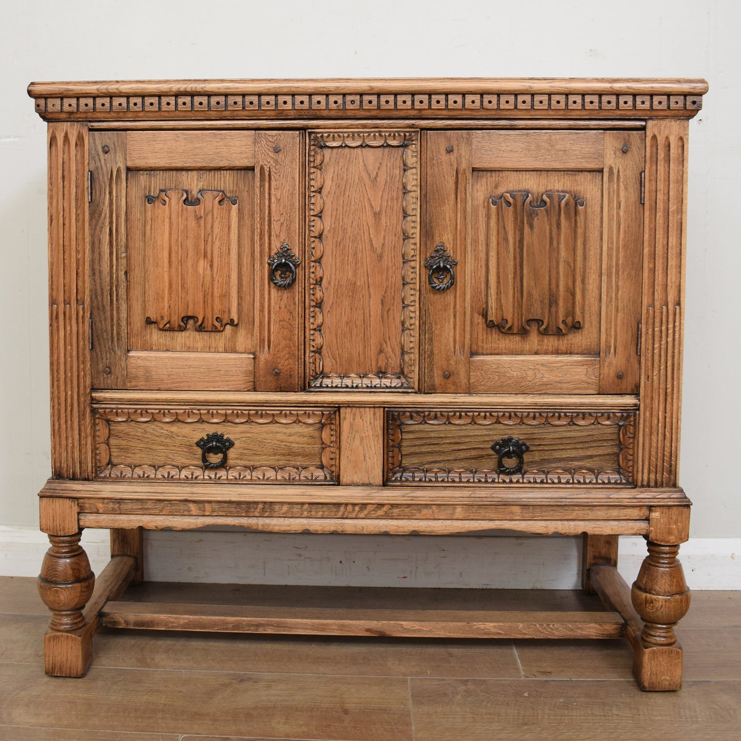 Restored Oak Sideboard