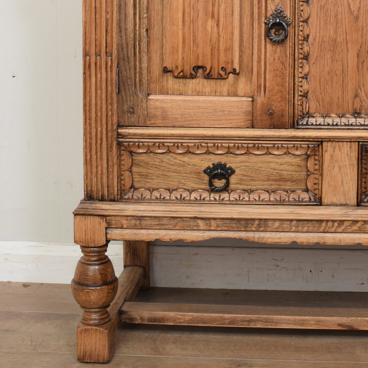 Restored Oak Sideboard