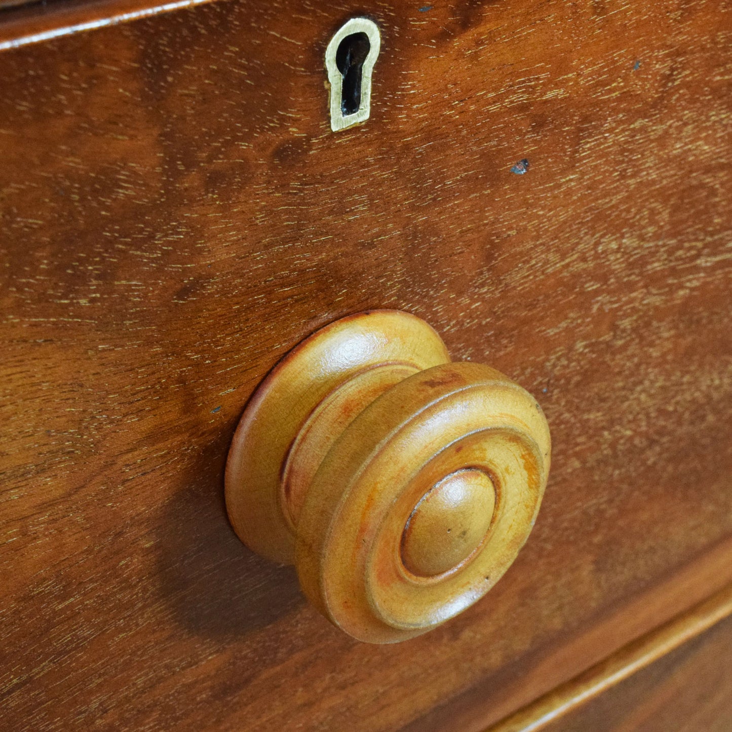 Rustic Mahogany Chest of Drawers