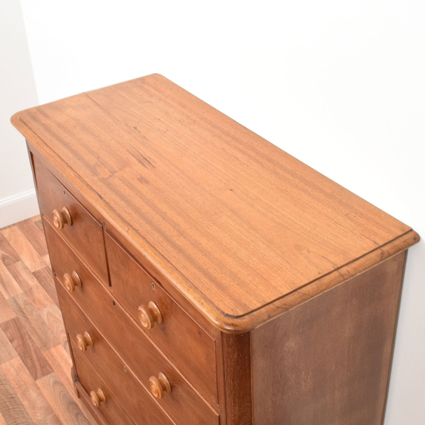 Rustic Mahogany Chest of Drawers