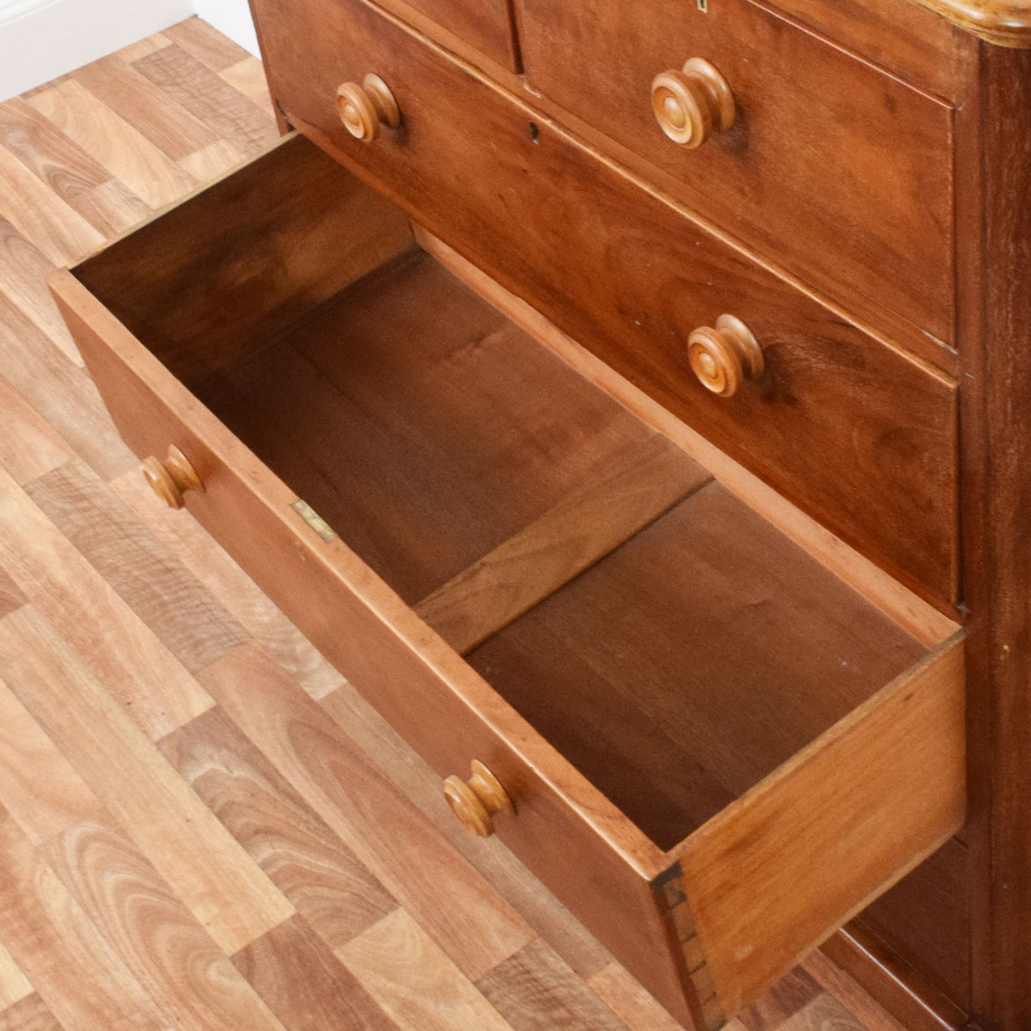 Rustic Mahogany Chest of Drawers