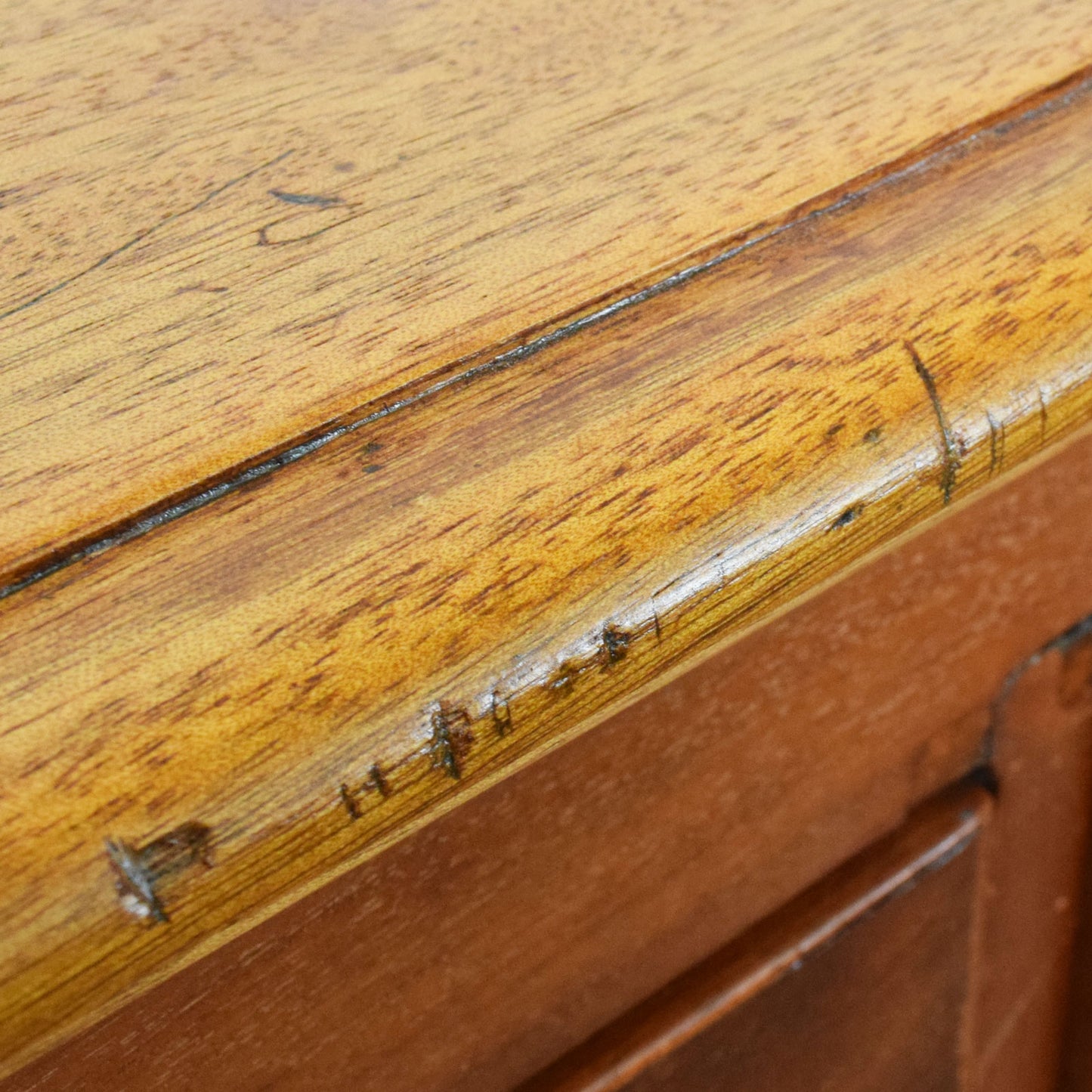 Rustic Mahogany Chest of Drawers
