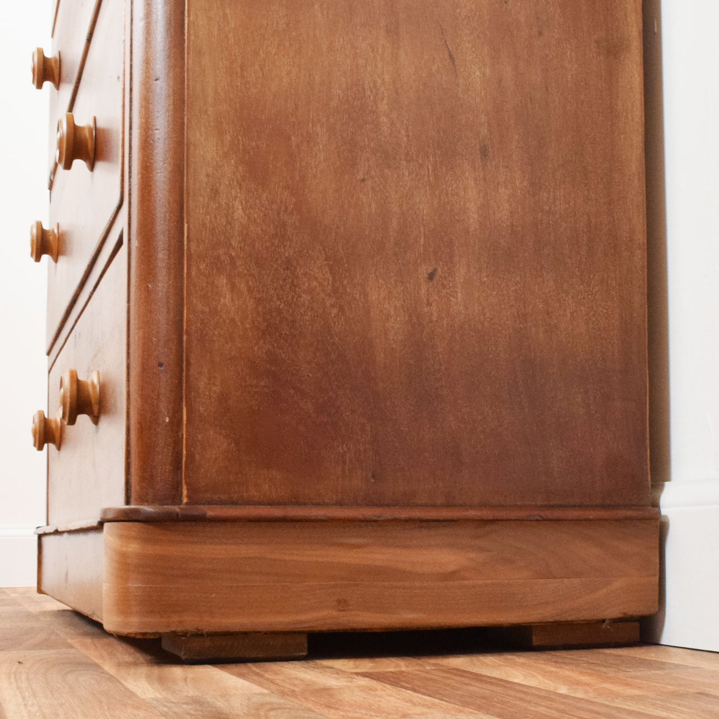 Rustic Mahogany Chest of Drawers