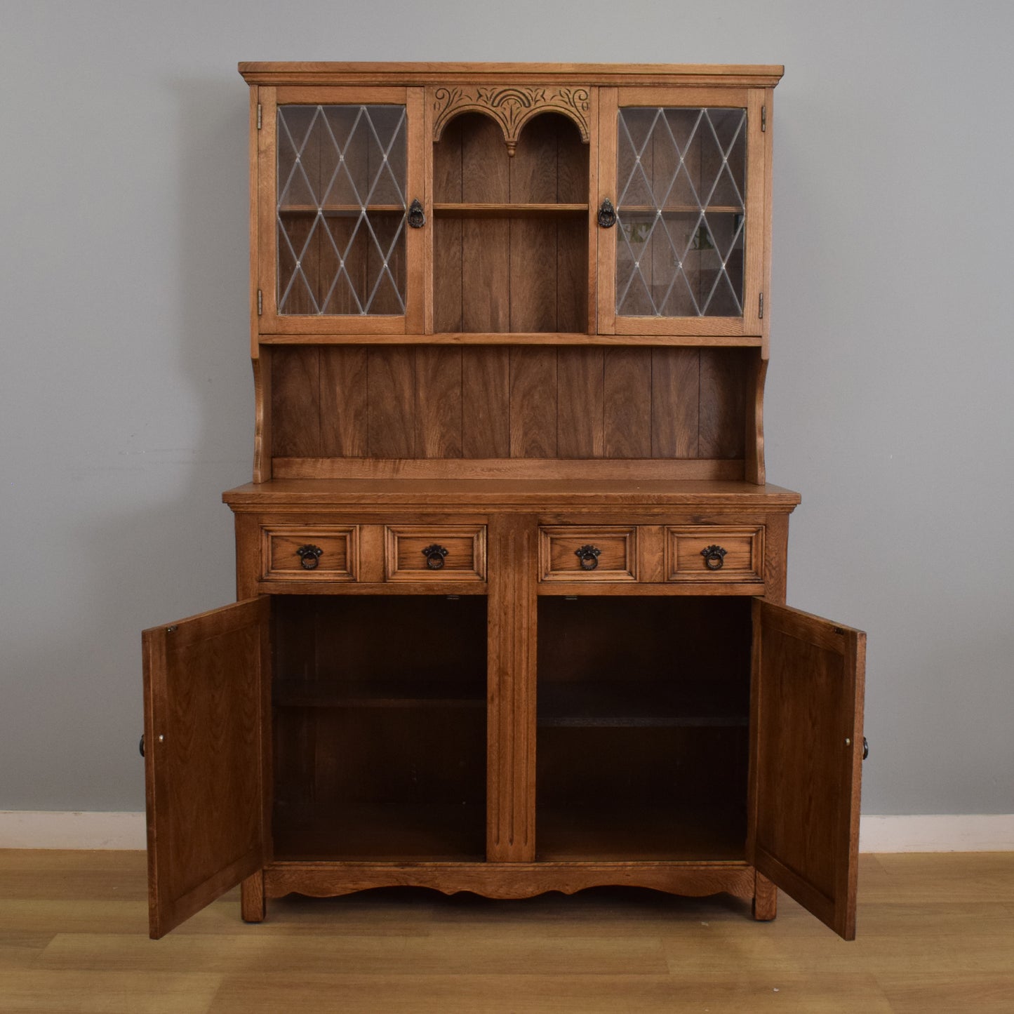 Restored Linenfold Dresser