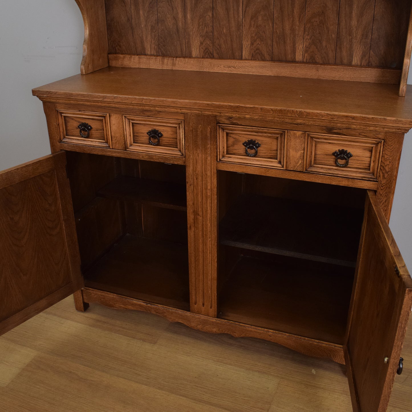 Restored Linenfold Dresser