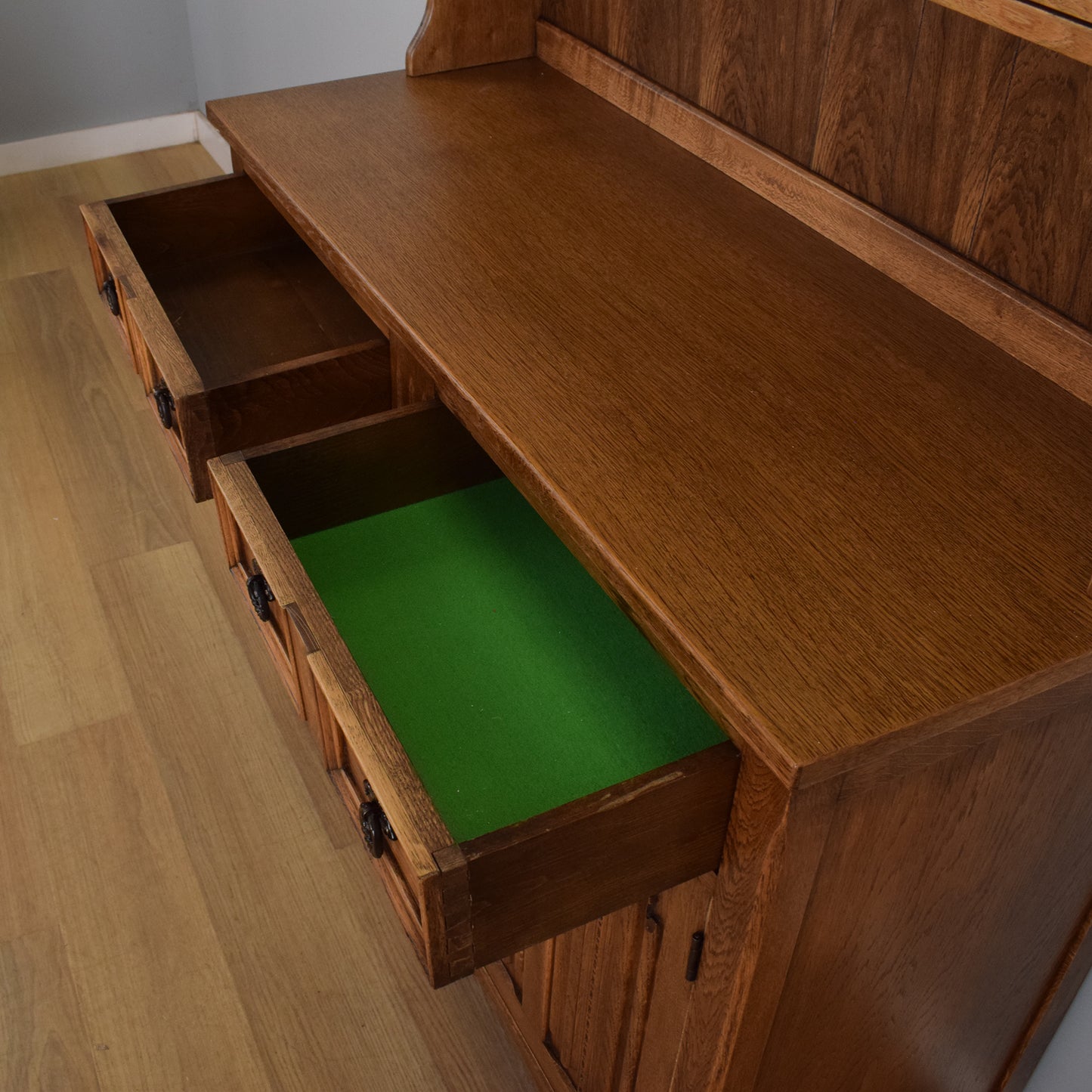 Restored Linenfold Dresser