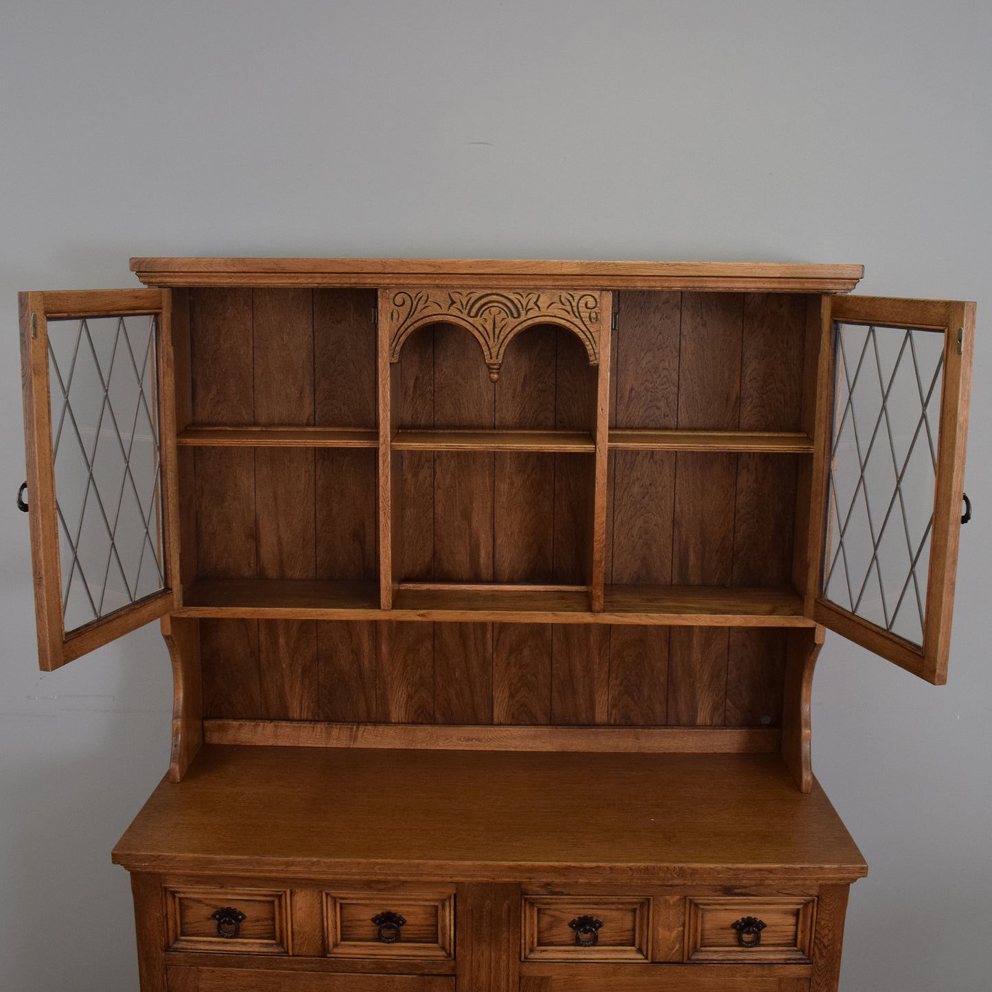Restored Linenfold Dresser