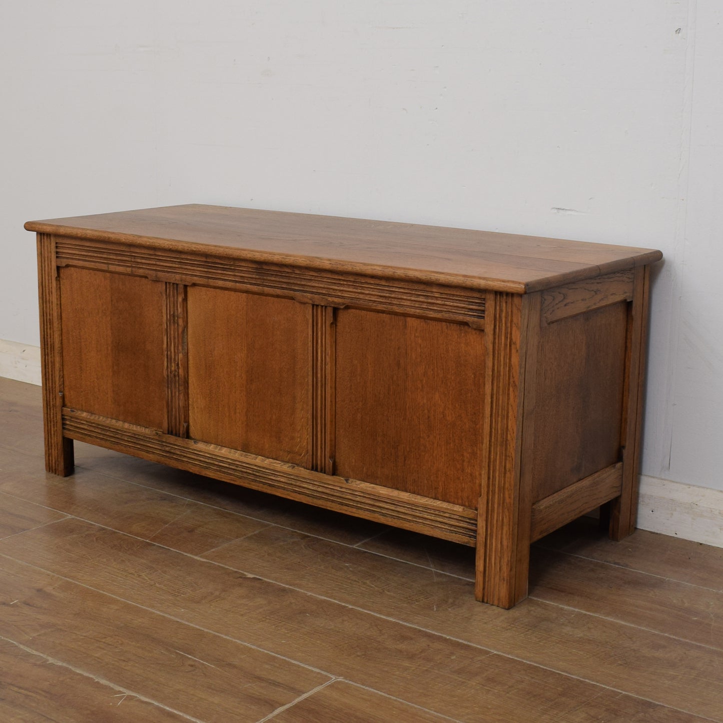 Oak Blanket Box