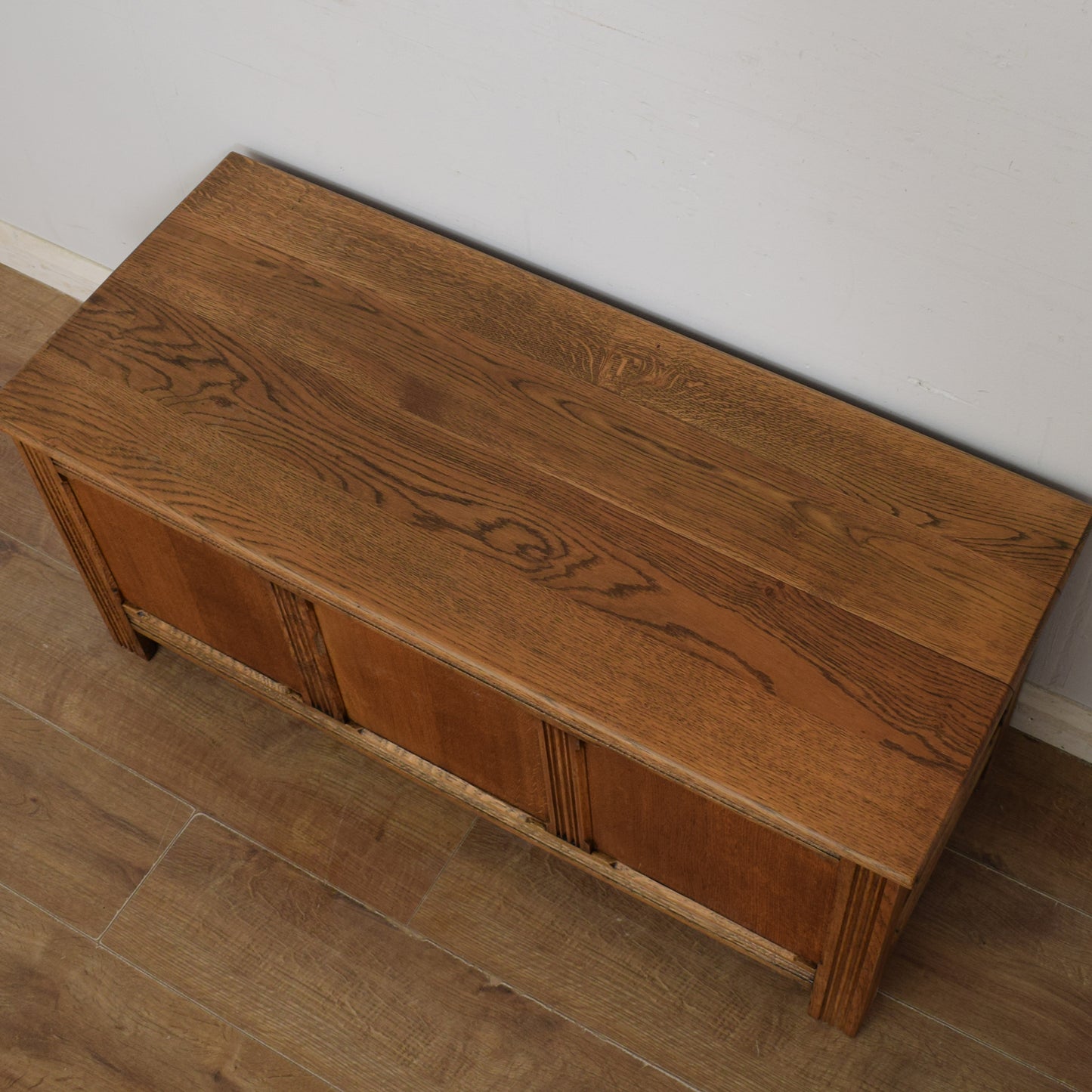 Oak Blanket Box