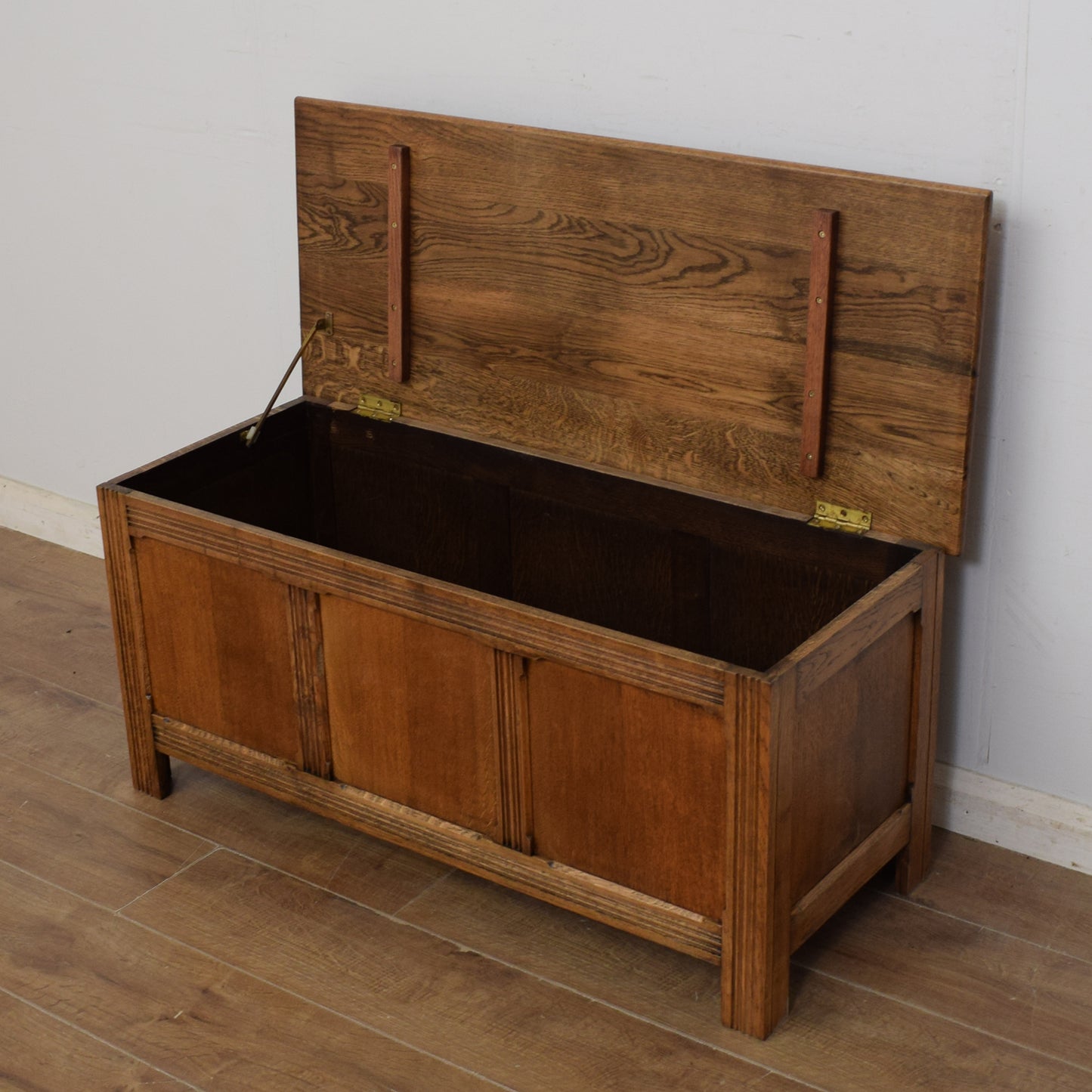 Oak Blanket Box
