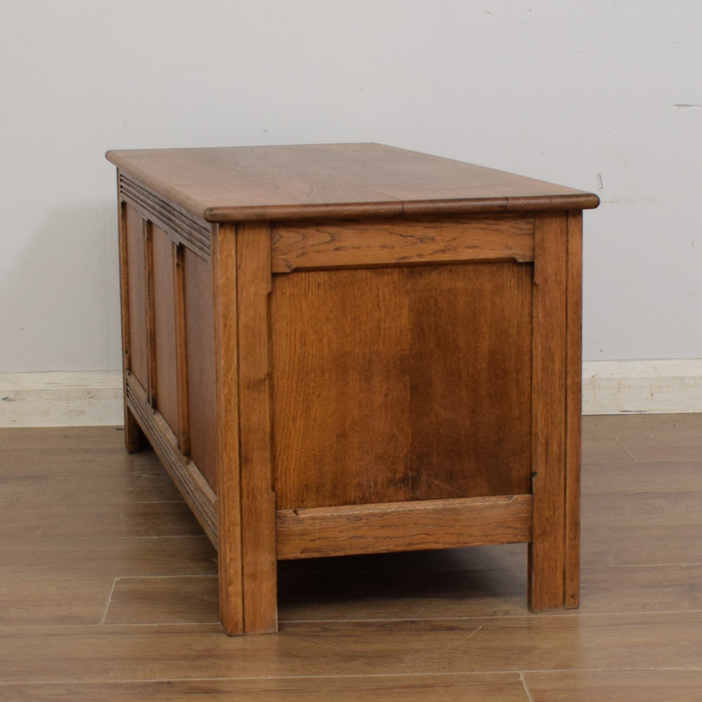 Oak Blanket Box