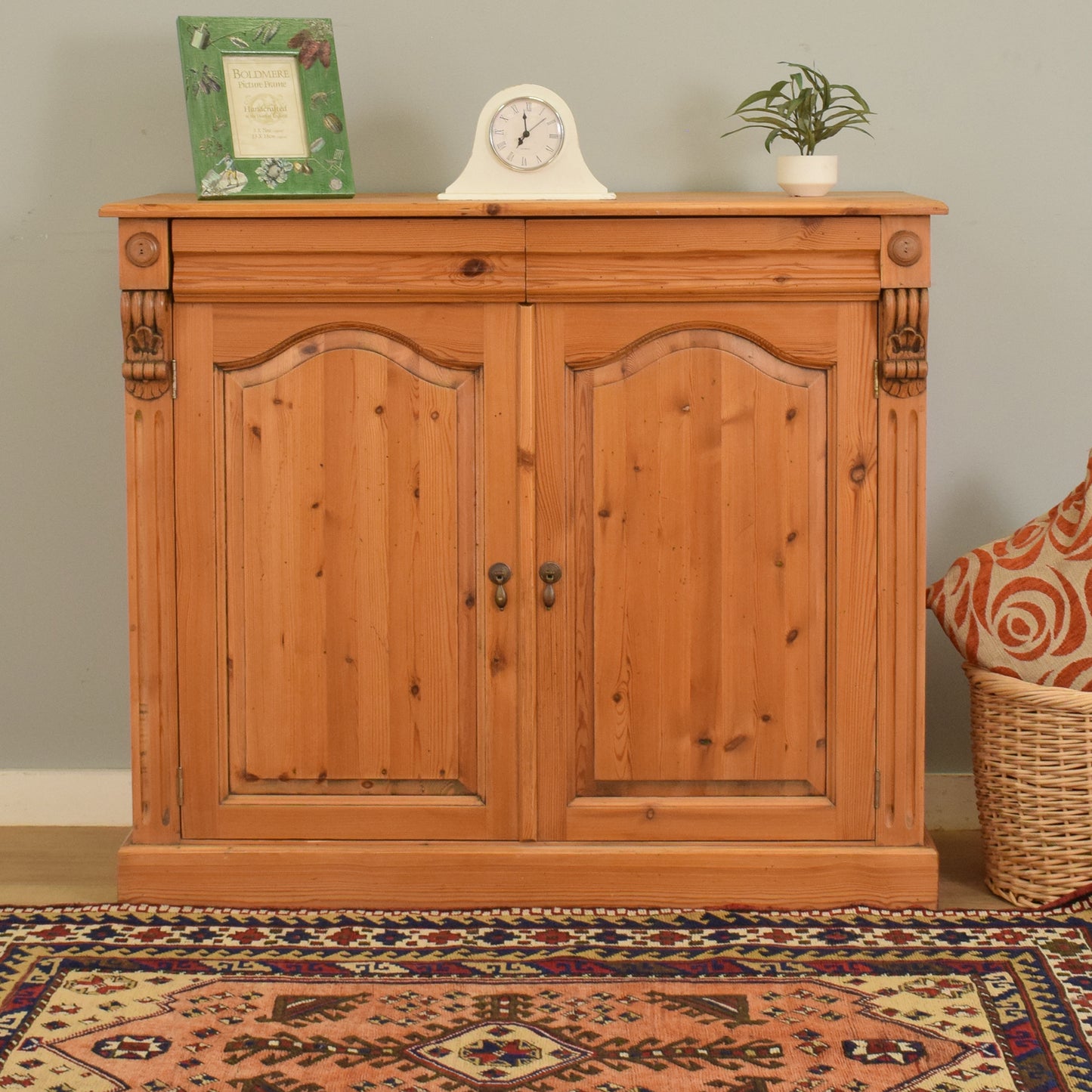 Restored Pine Cupboard