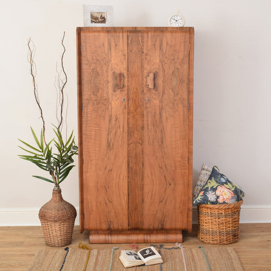 Walnut Veneer Wardrobe