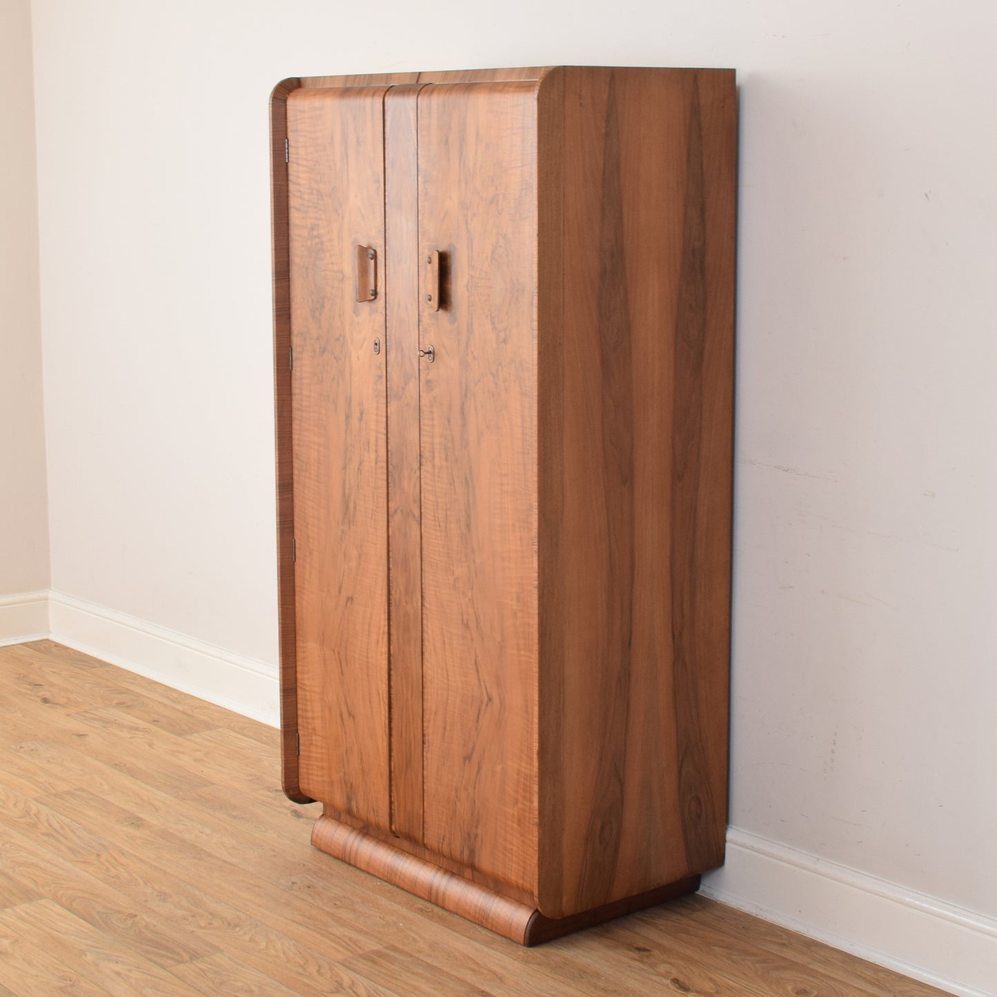 Walnut Veneer Wardrobe
