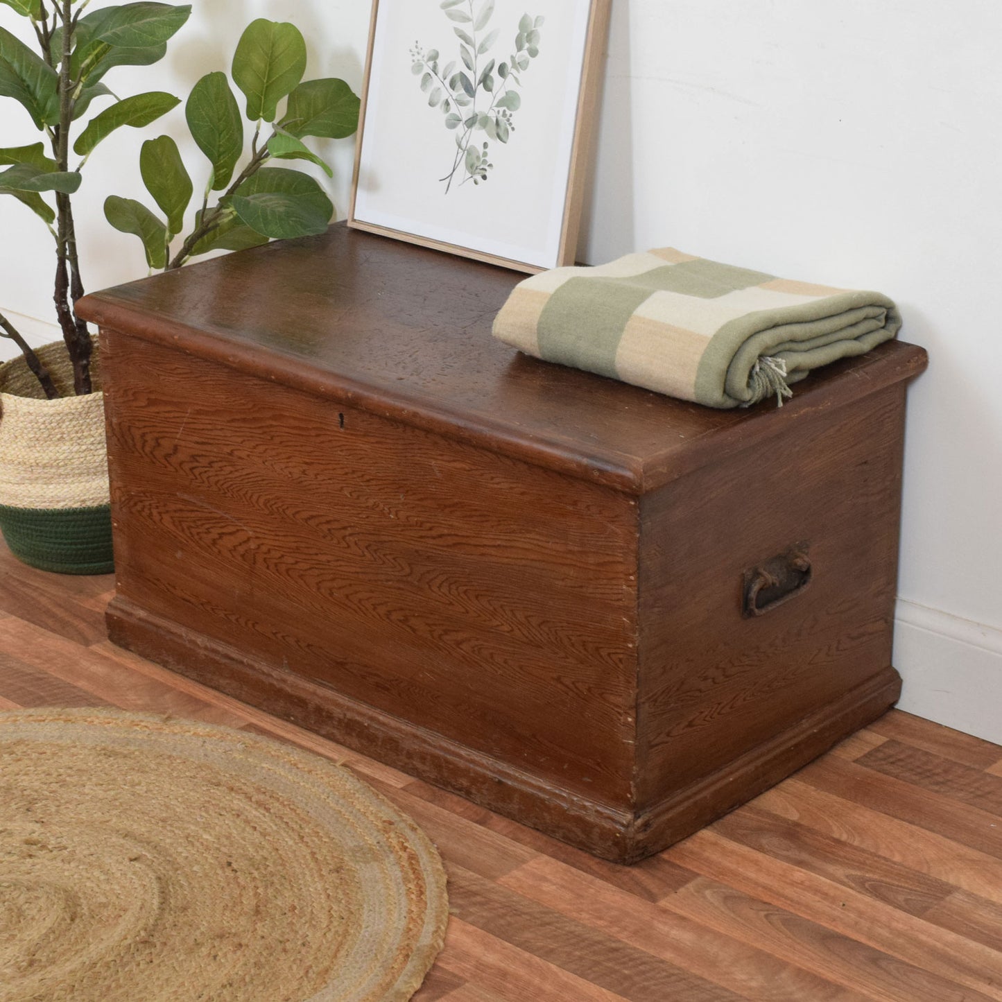 Rustic Pine Chest