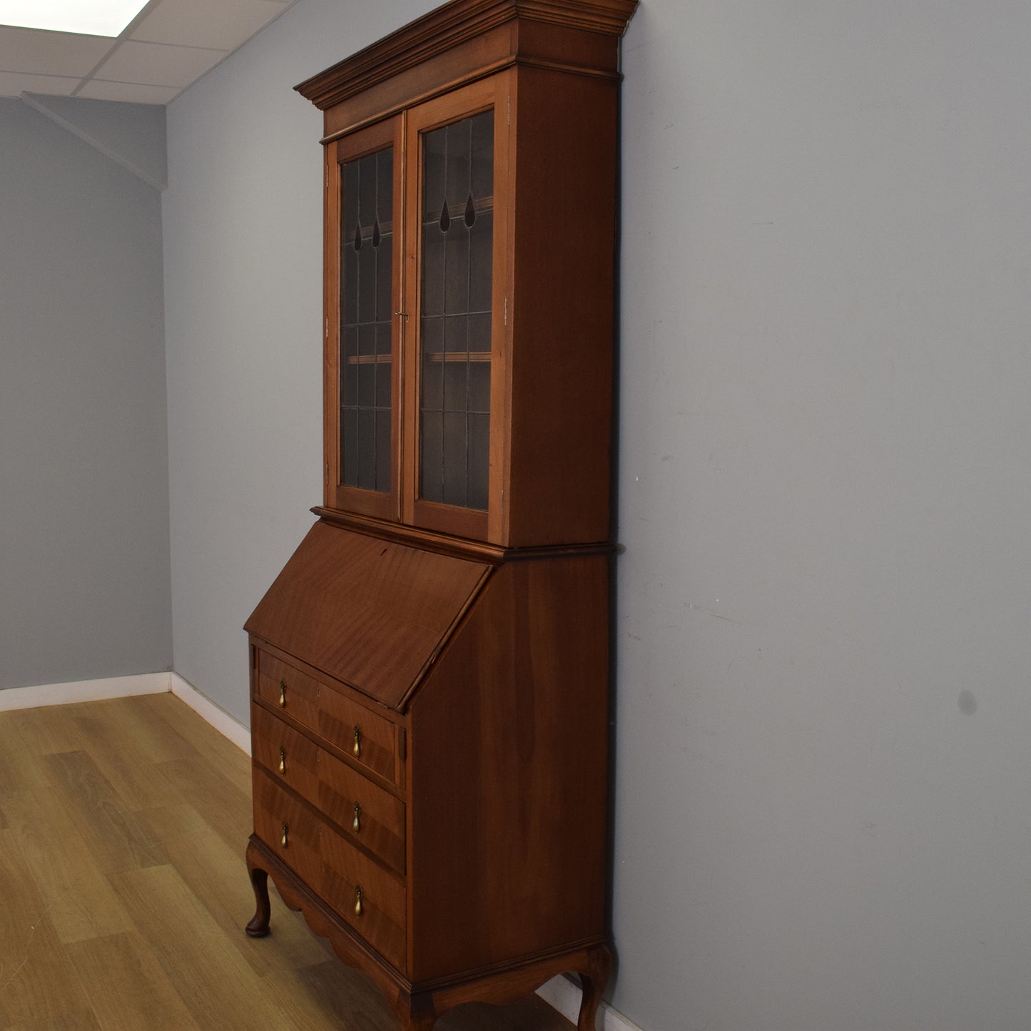 Mahogany Bureau Bookcase