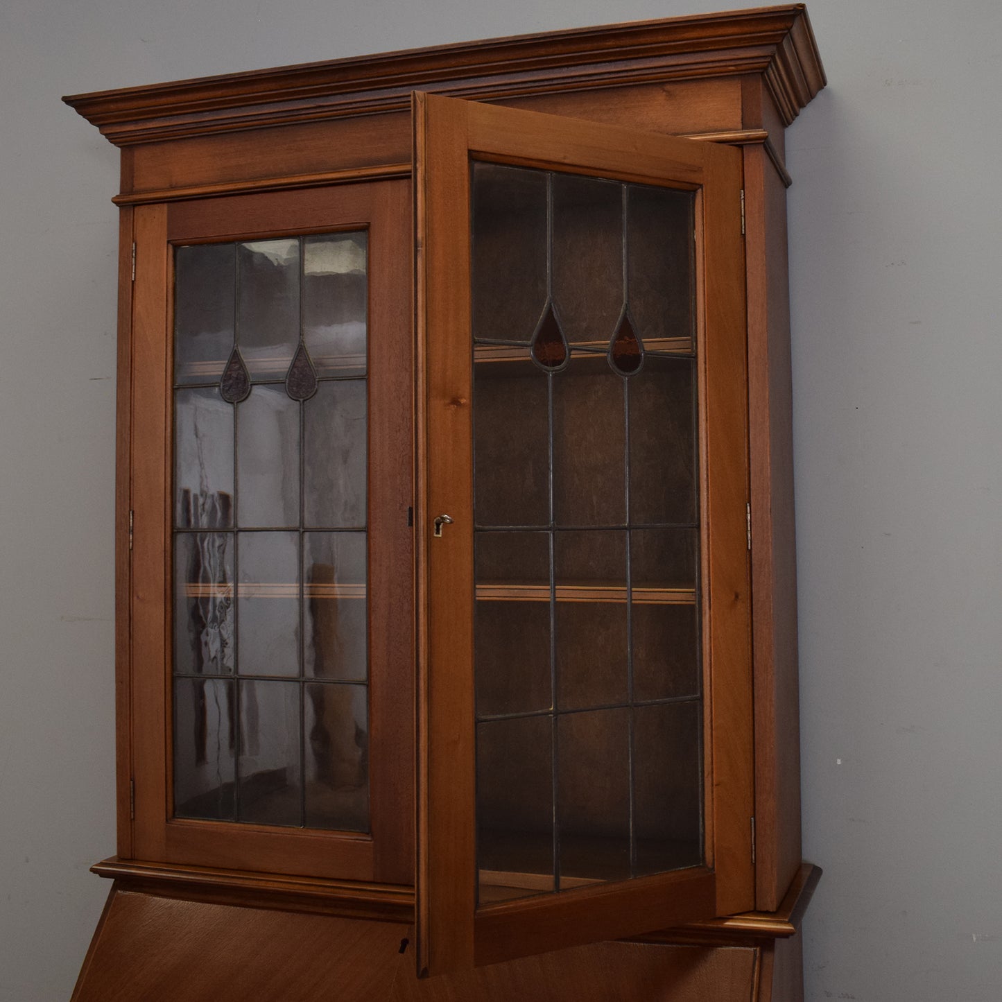 Mahogany Bureau Bookcase
