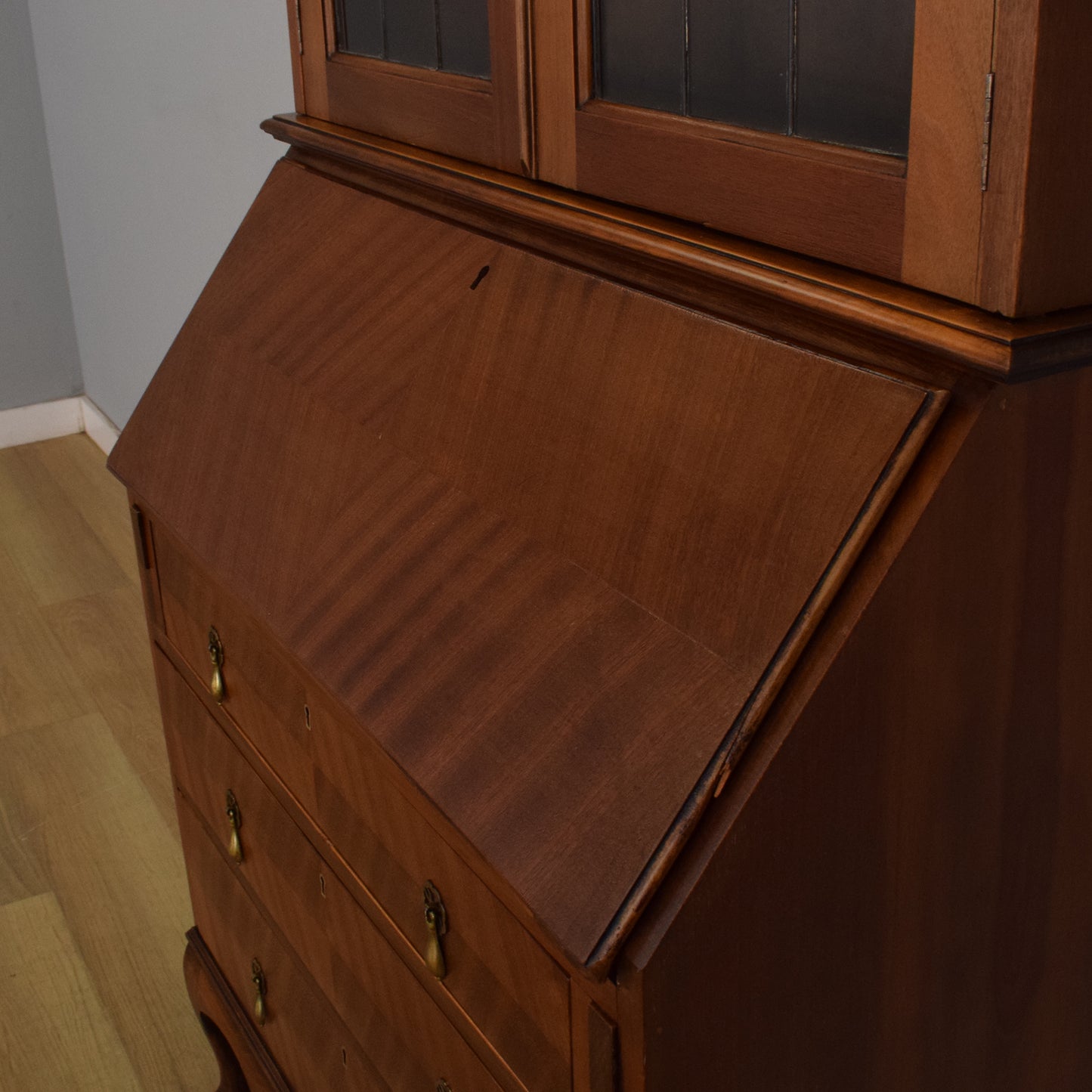 Mahogany Bureau Bookcase