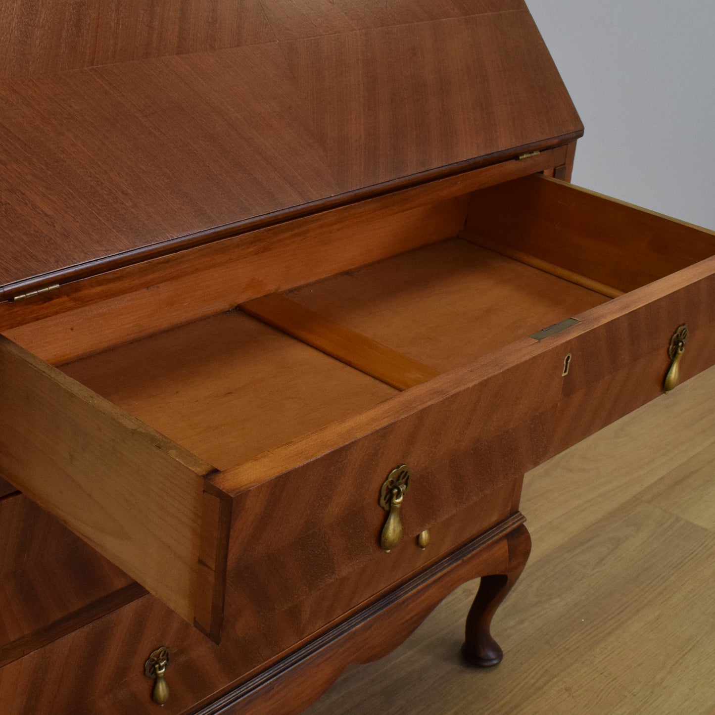 Mahogany Bureau Bookcase