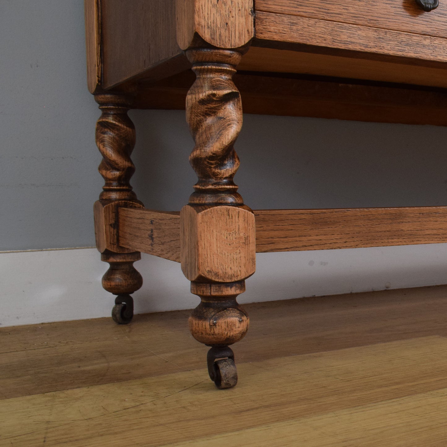 Refinished Oak Chest of Drawers