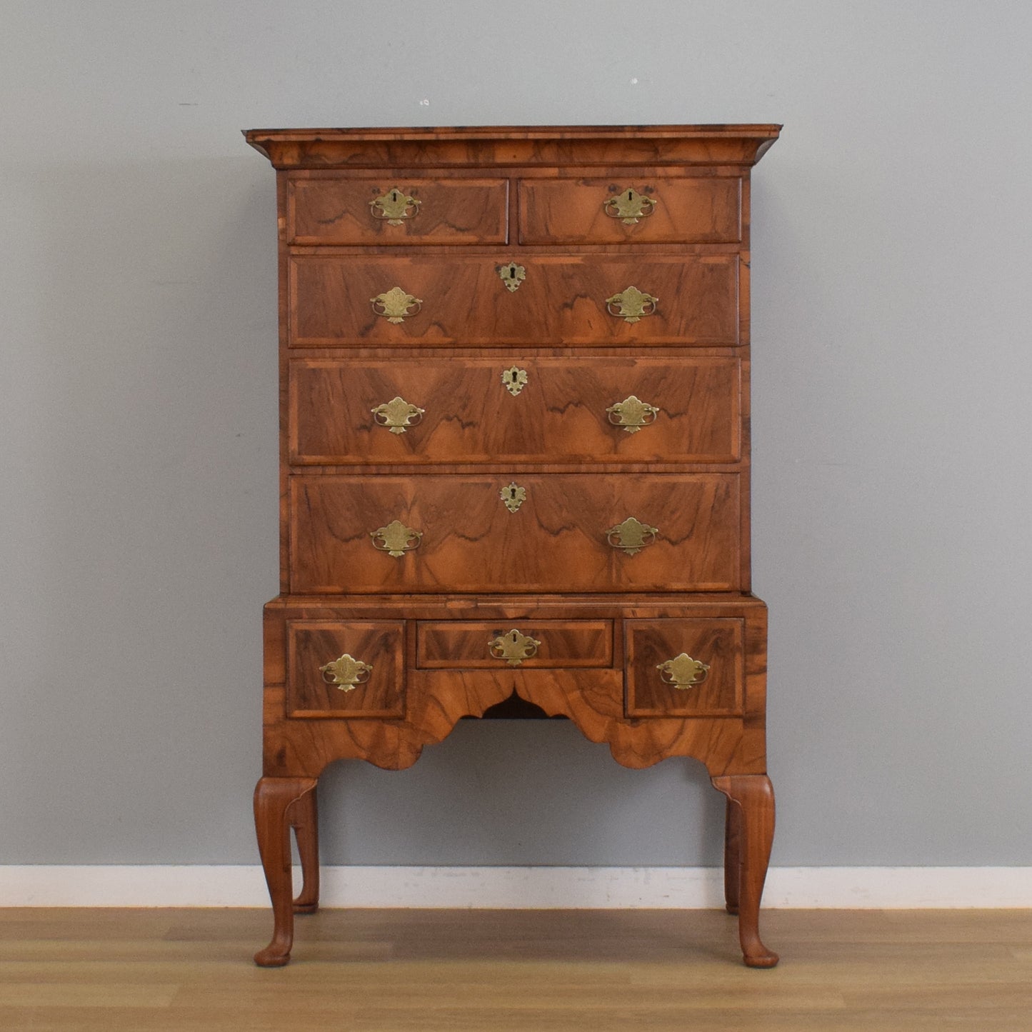Queen Anne Chest on Stand