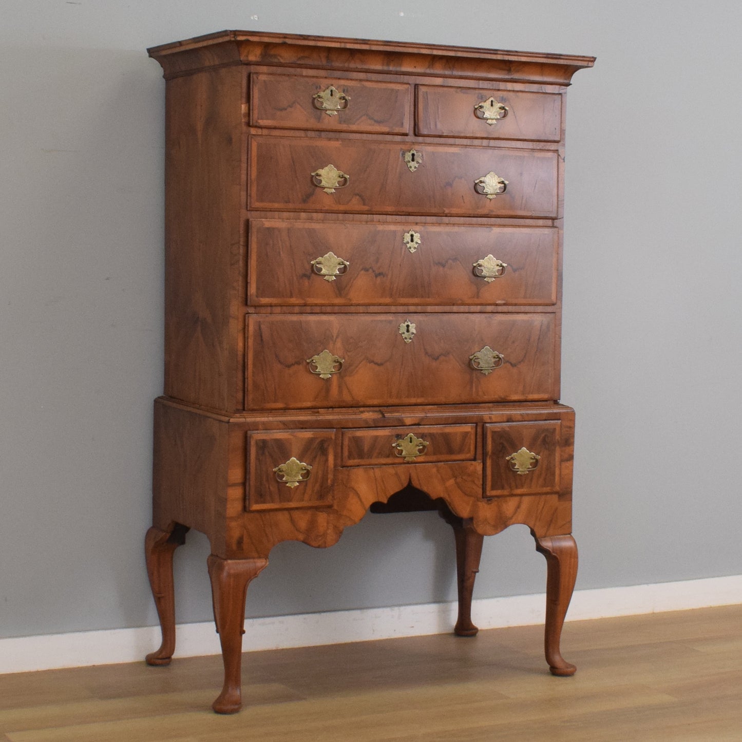Queen Anne Chest on Stand