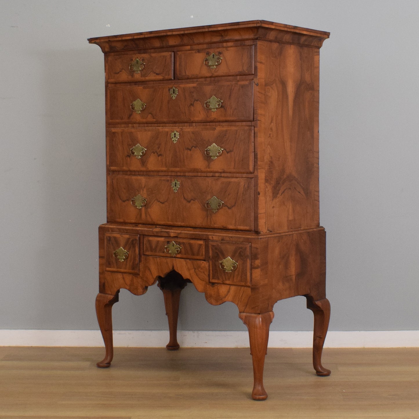 Queen Anne Chest on Stand