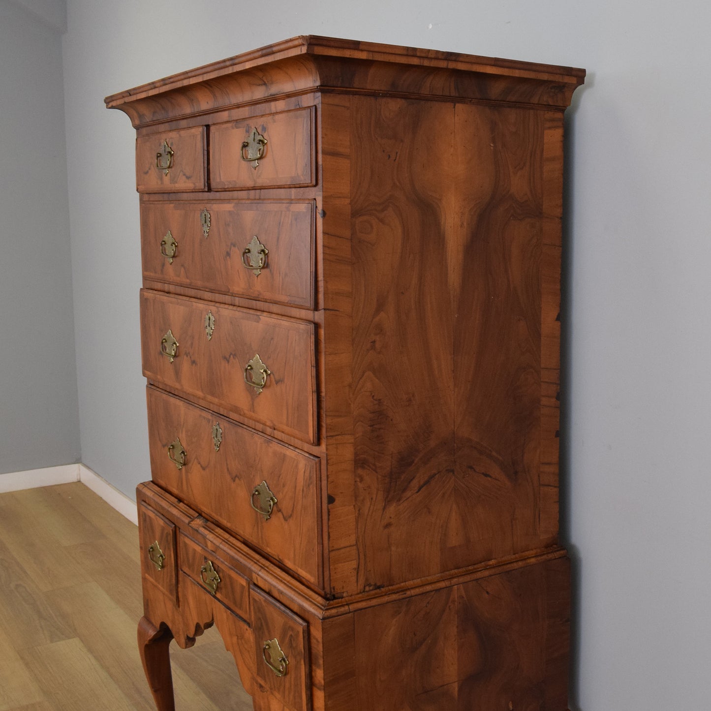 Queen Anne Chest on Stand