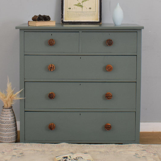 Large Painted Chest of Drawers