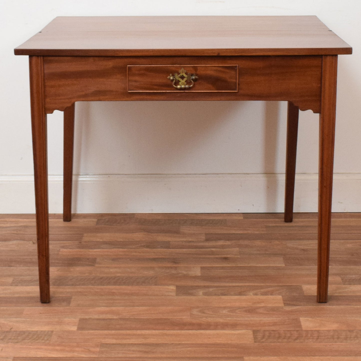 Folding Mahogany Occasional Table