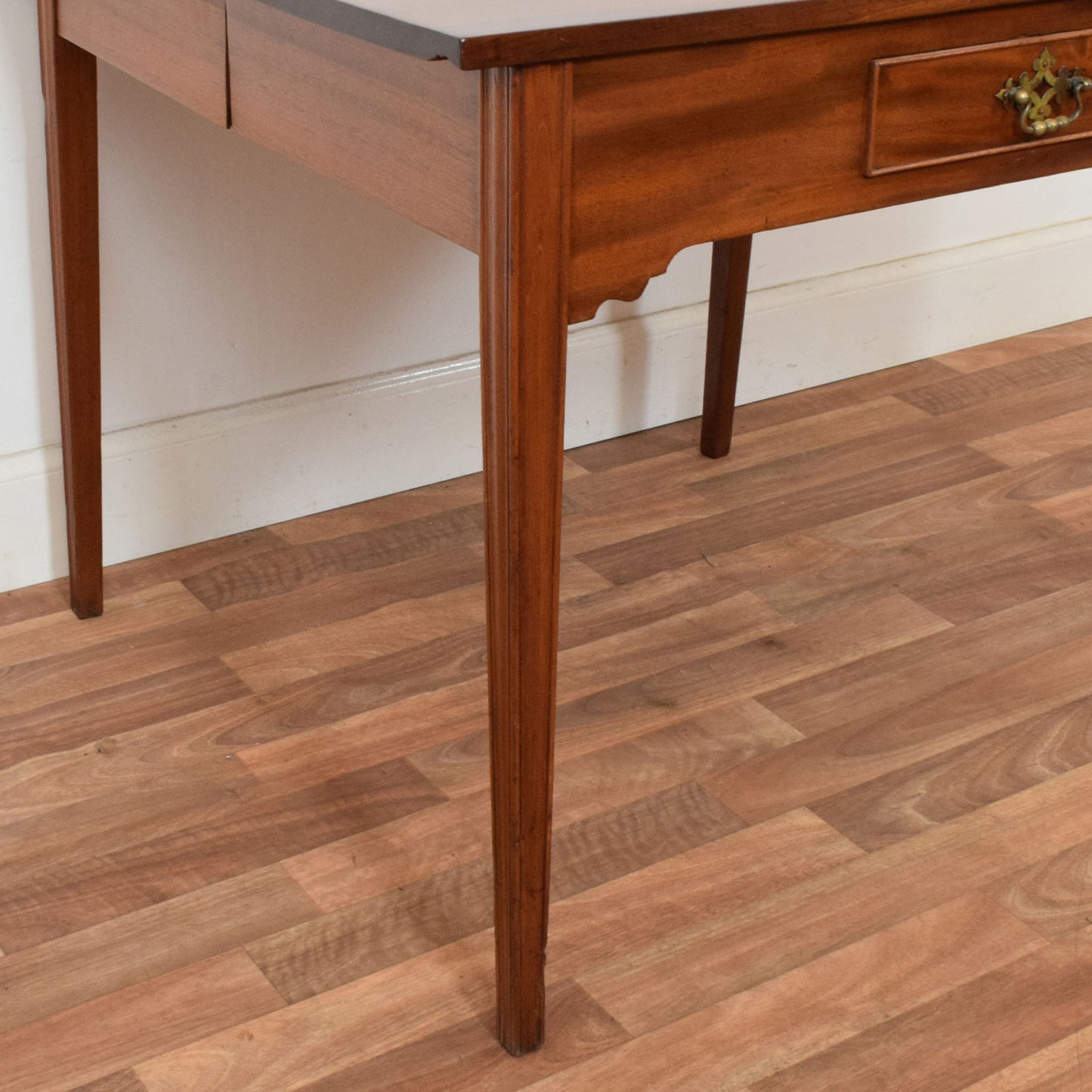 Folding Mahogany Occasional Table