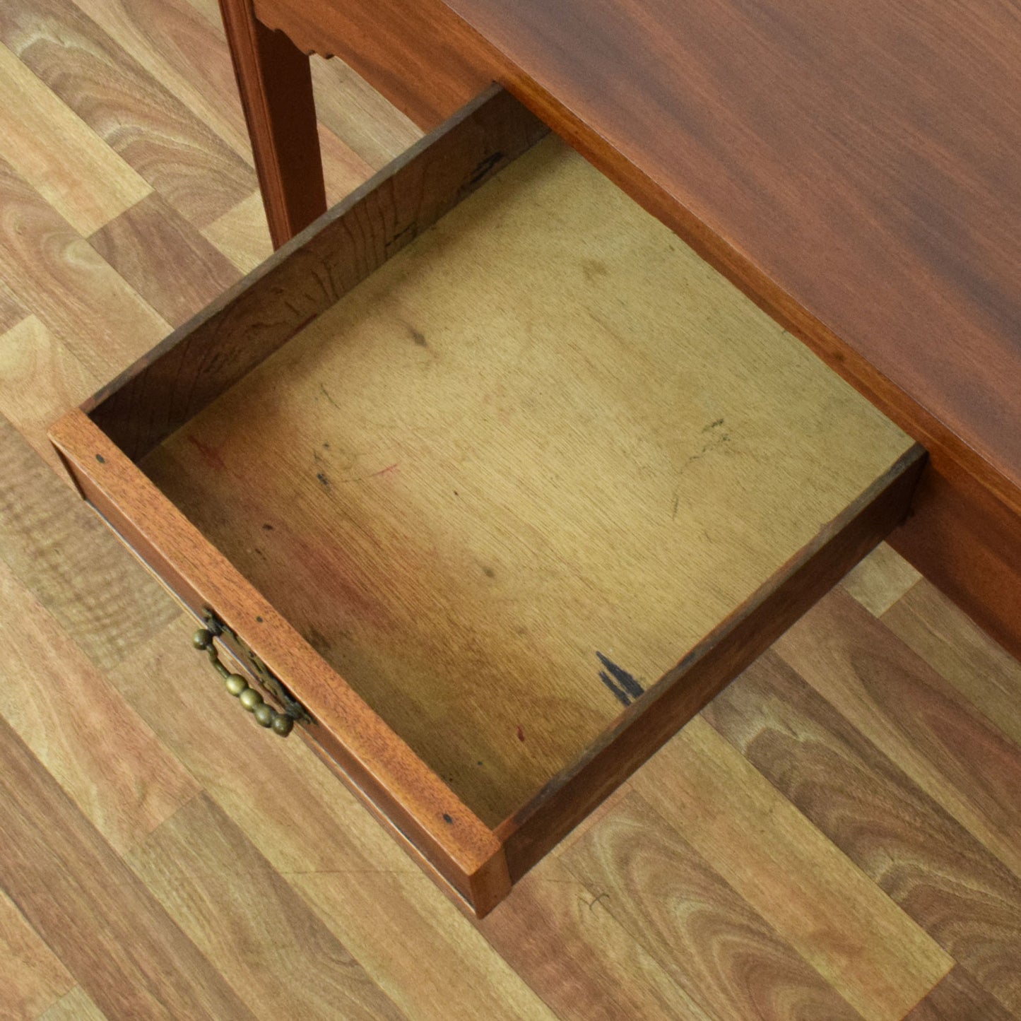 Folding Mahogany Occasional Table