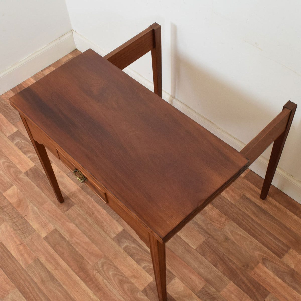 Folding Mahogany Occasional Table
