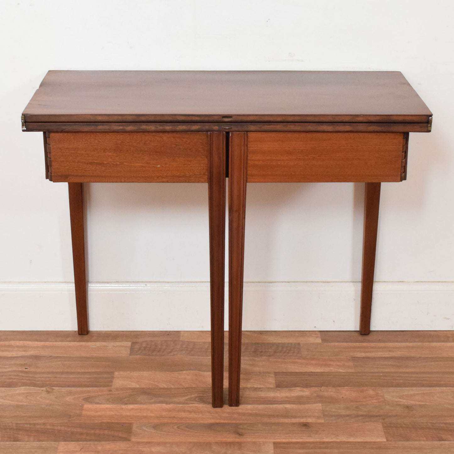 Folding Mahogany Occasional Table