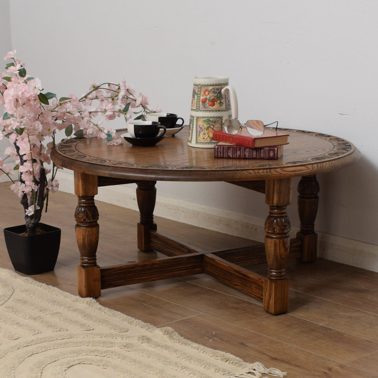 Restored Oak Coffee Table