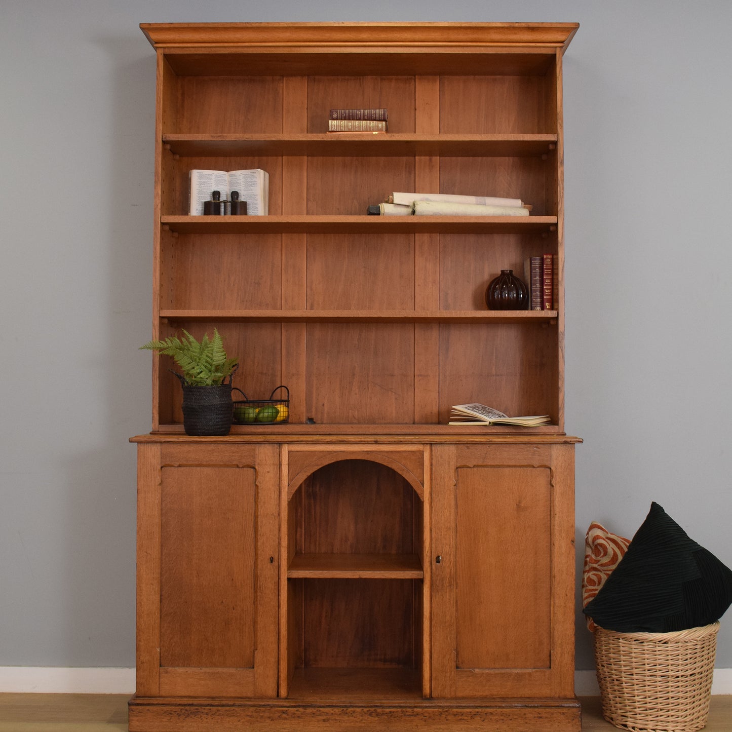 Large Restored Oak Dresser