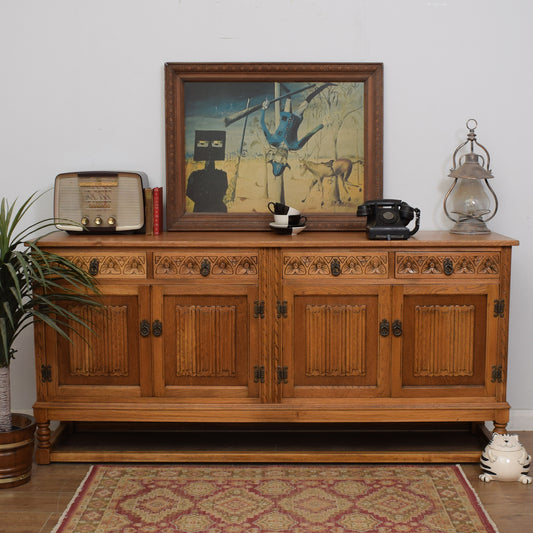 Restored Oak Sideboard