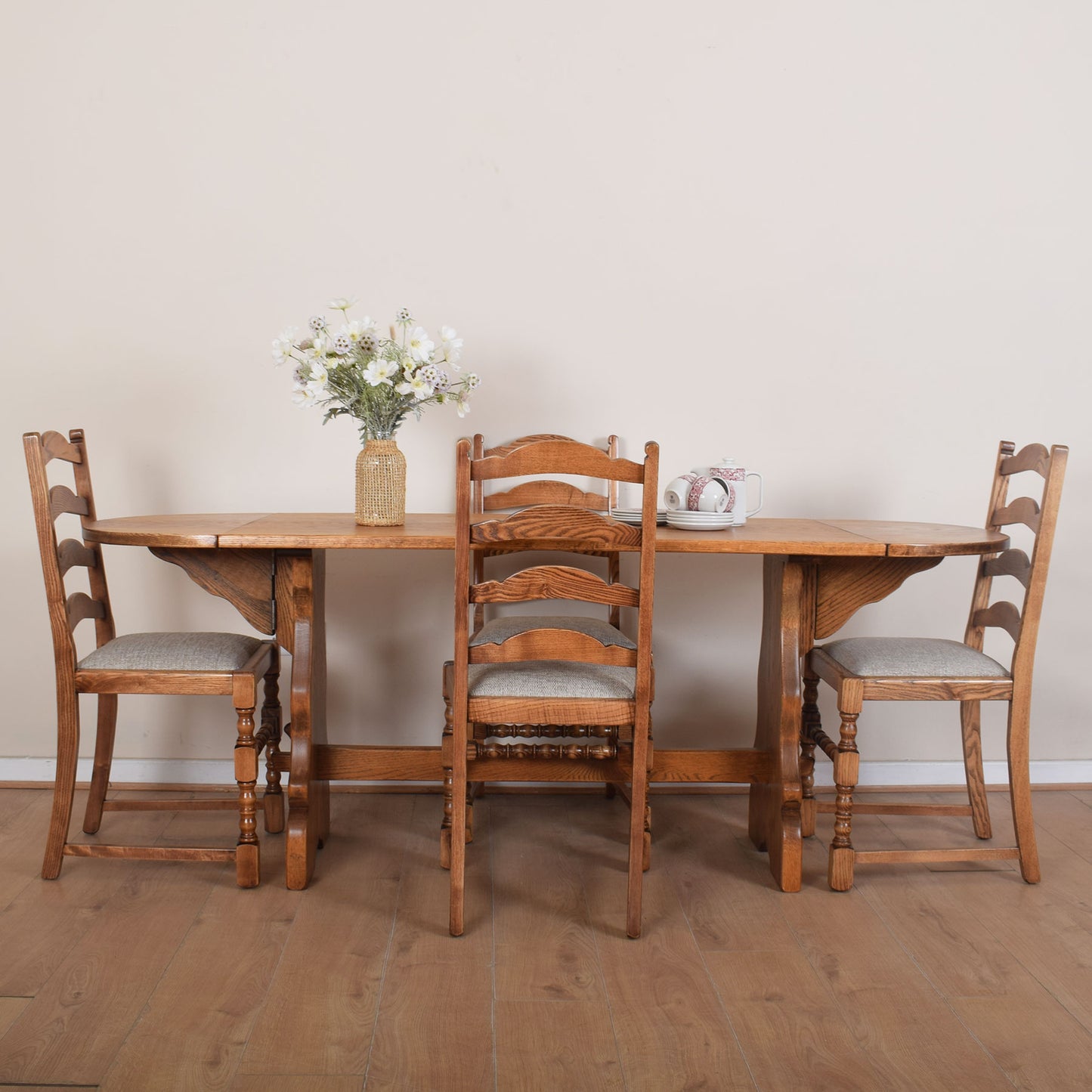 Webber Dining Table with Four Chairs