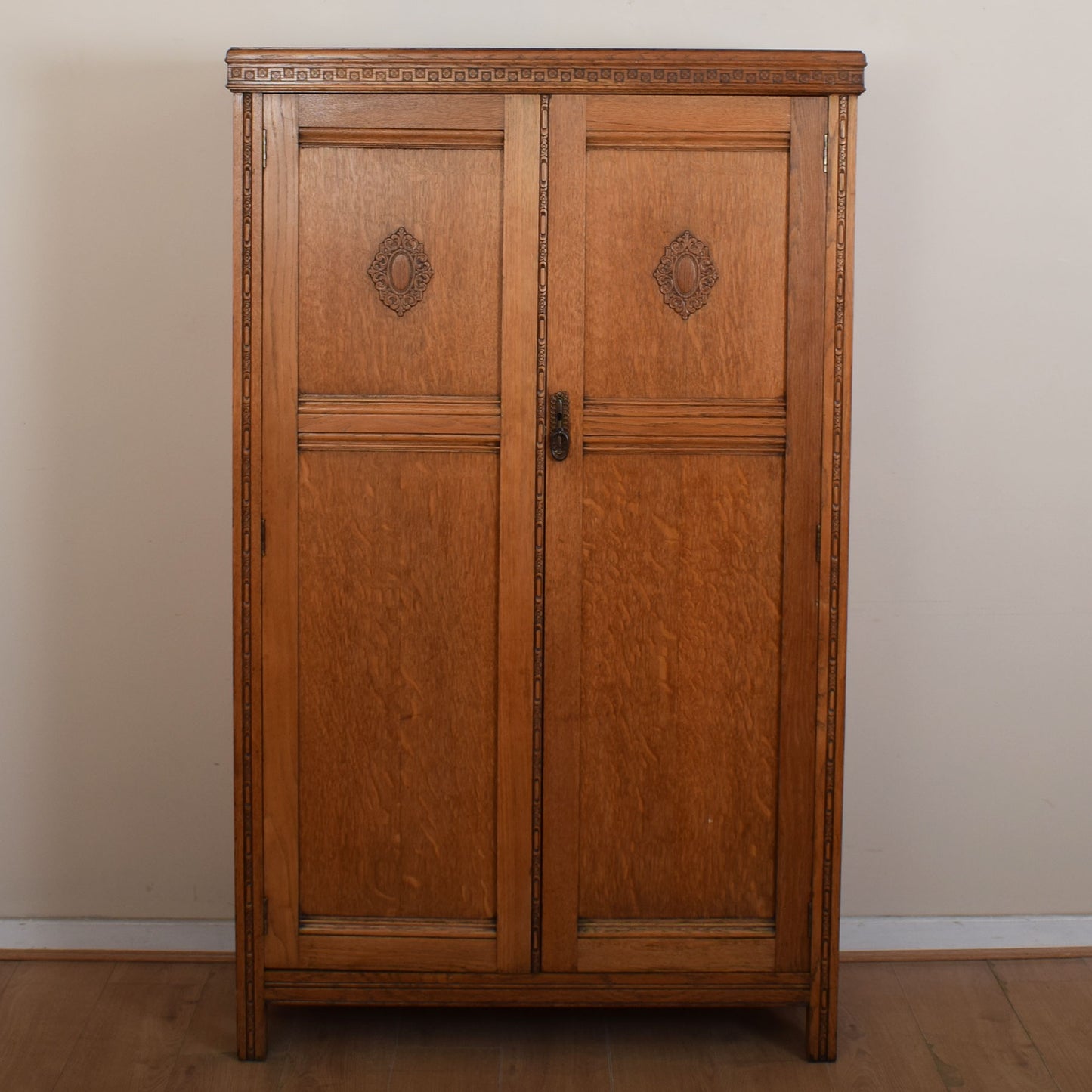 Vintage Oak Wardrobe