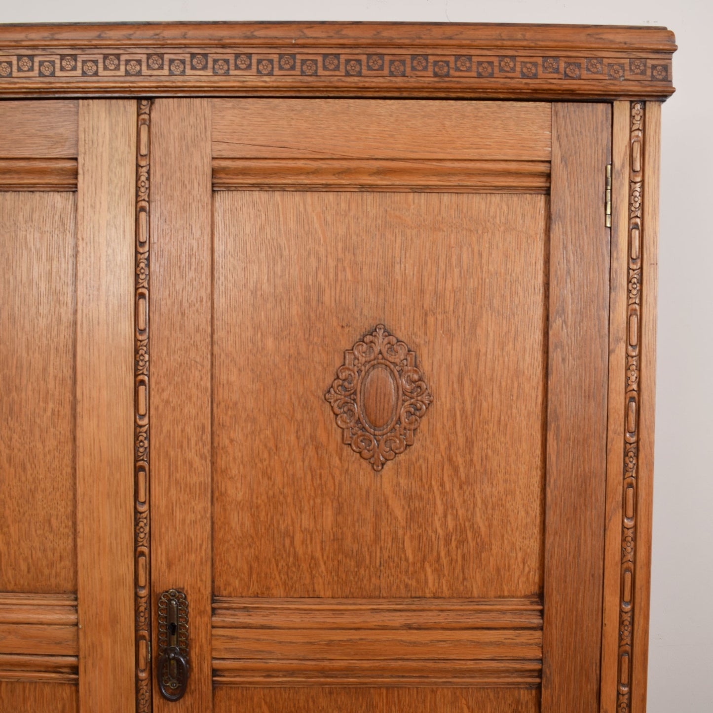 Vintage Oak Wardrobe