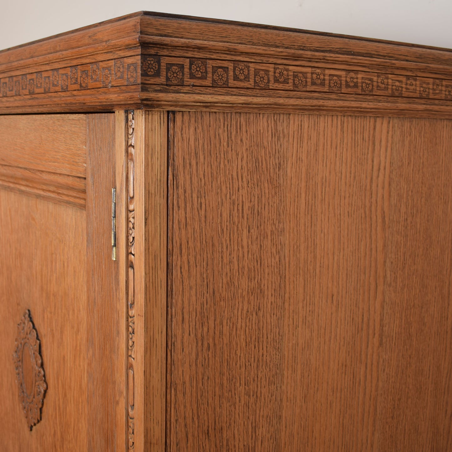 Vintage Oak Wardrobe