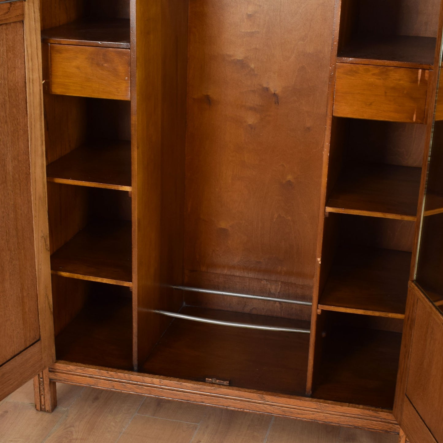 Vintage Oak Wardrobe