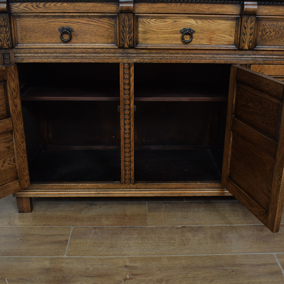 Restored Oak Sideboard